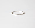 Sterling Silver Stacking Ring: Dainty Minimalist Band (1mm)