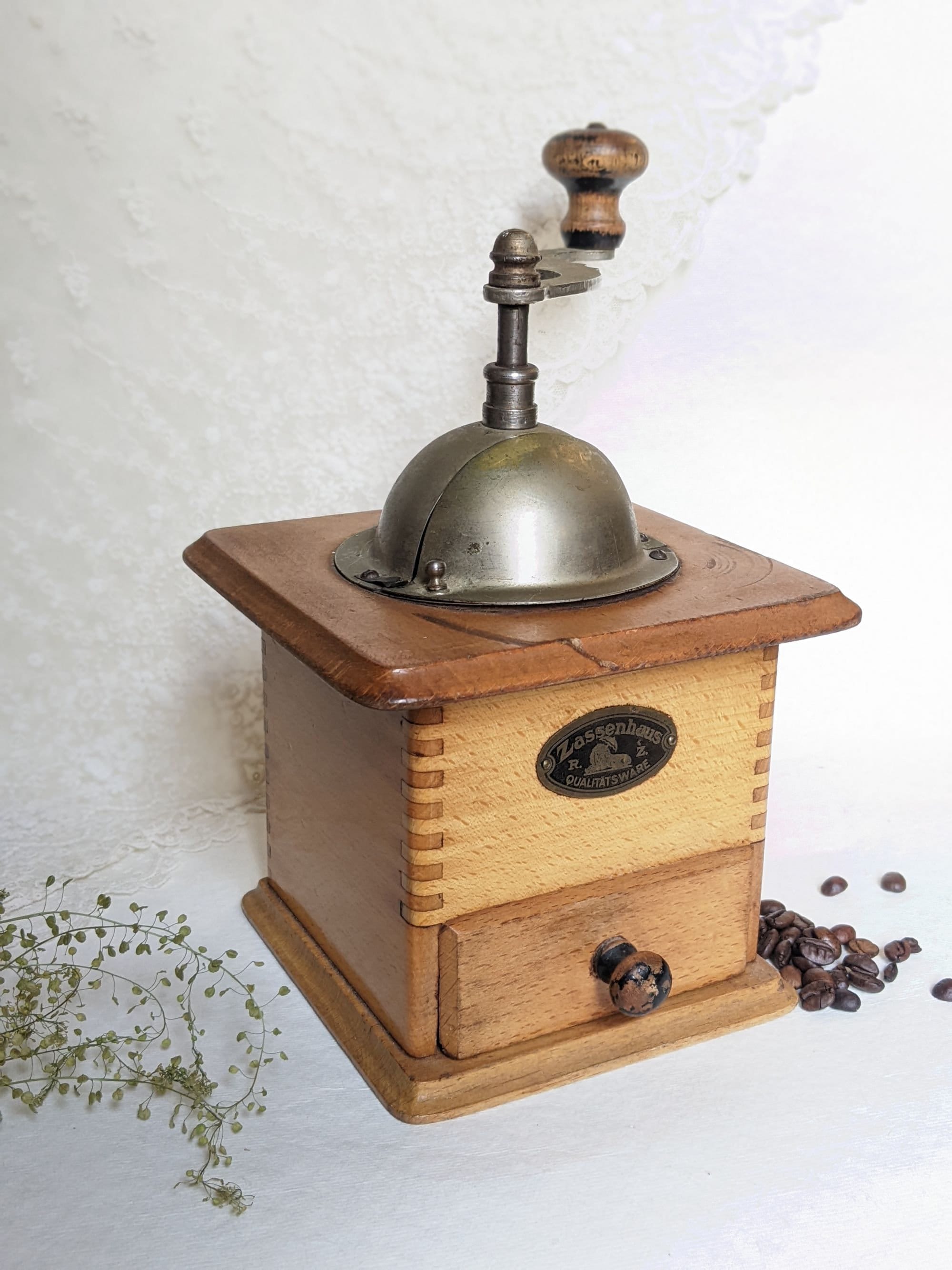Antique Zassenhaus Coffee Grinder. Zassenhaus 19201930s German Manual