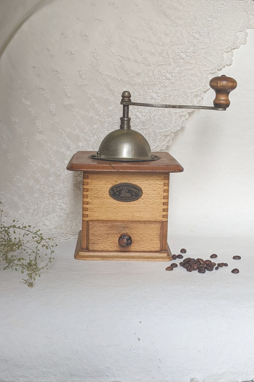 Antique Zassenhaus Coffee Grinder. Zassenhaus 19201930s German Manual Coffee Grinder. Working