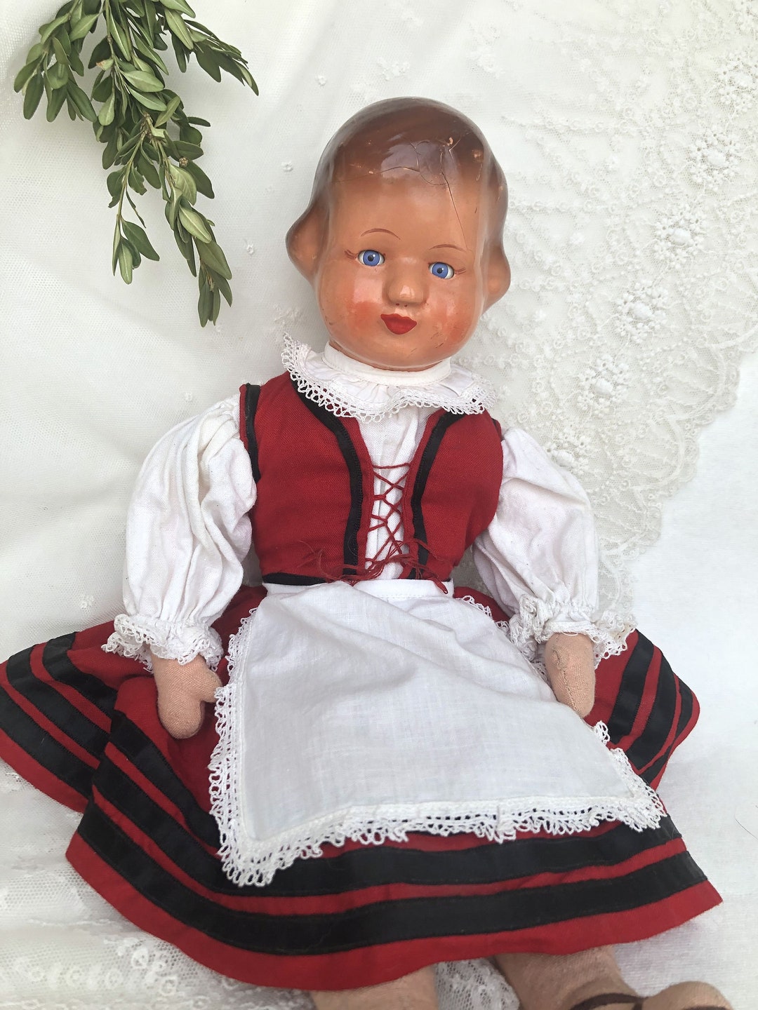Vintage Doll. German Doll. Vintage toy. Austrian/German National