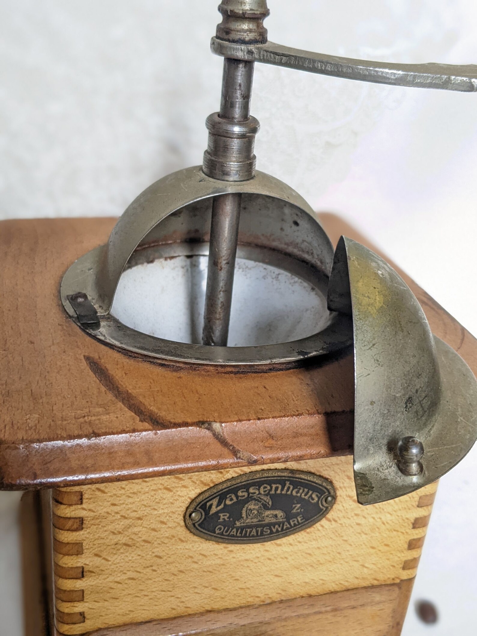 Antique Zassenhaus Coffee Grinder. Zassenhaus 19201930s German Manual Coffee Grinder. Working