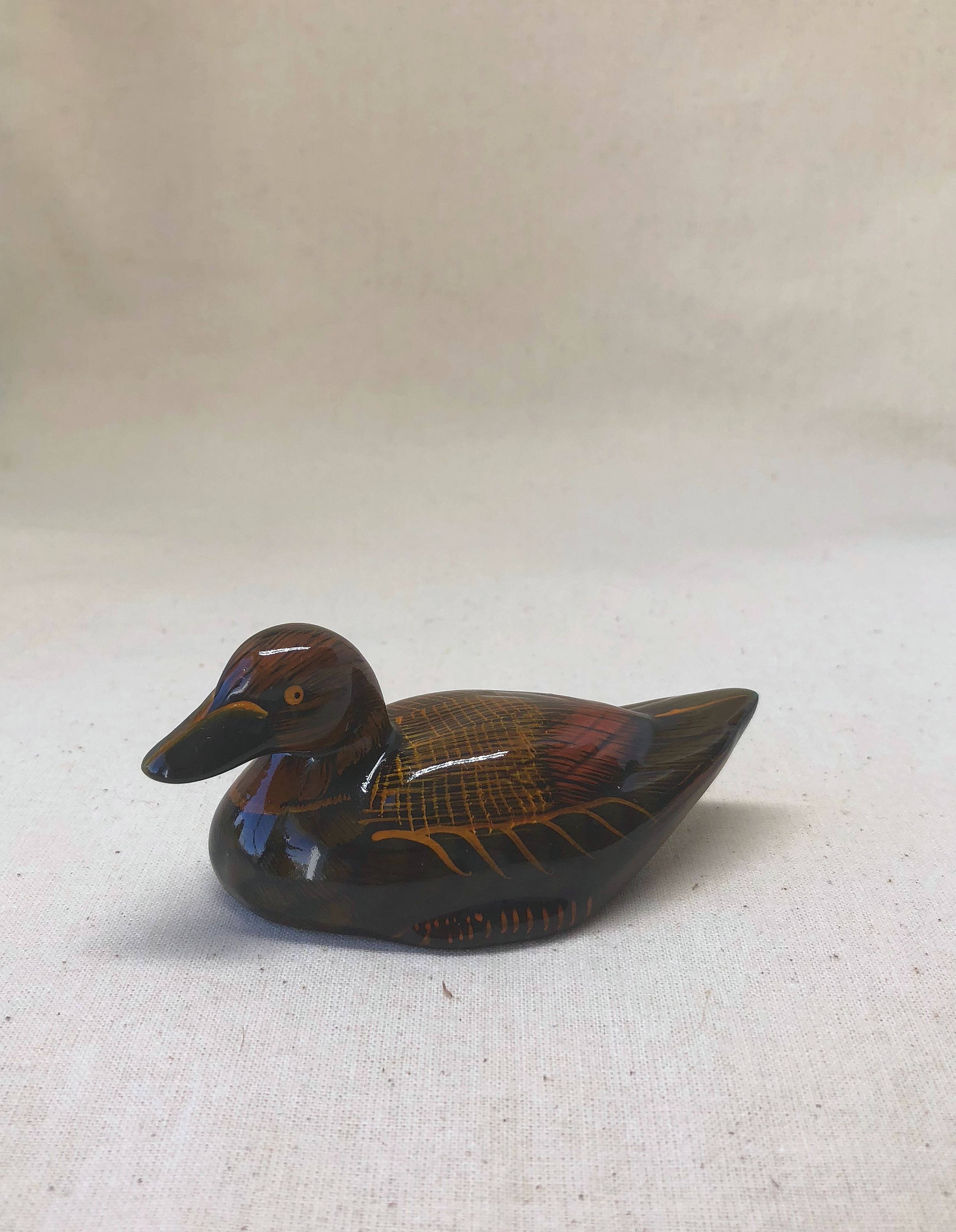 Vintage duck figurine Clearance