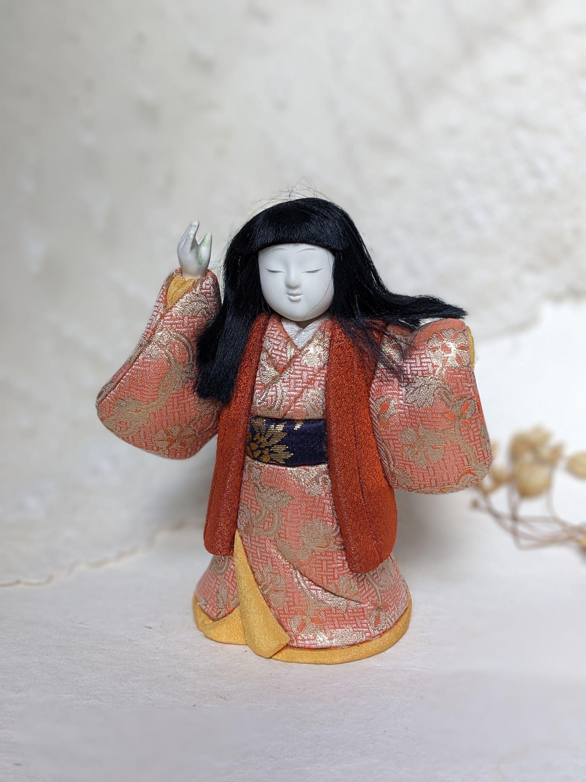 Poupée Japonaise Ichimatsu Originale – Vintage Des Années 70, Occasion
