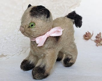 シュタイフ猫スージー 1936年から1943年まで製造され、愛された7インチ