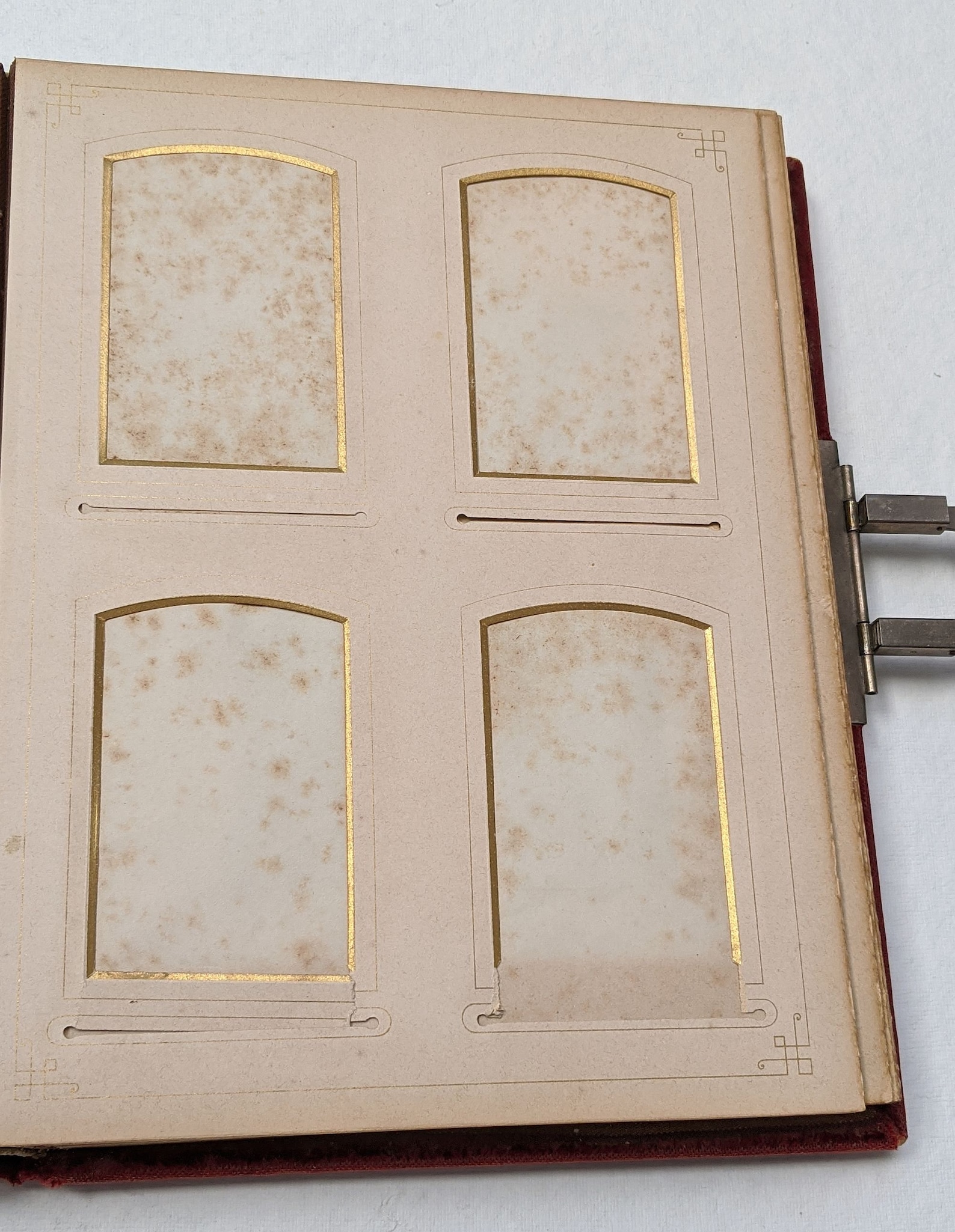 Antique Red Photo Album. Red Velvet Album. Antique Victorian Etsy