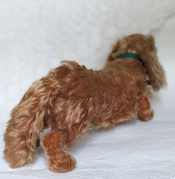Vintage Steiff Dachshund Waldi Original. Vintage Dog Toy