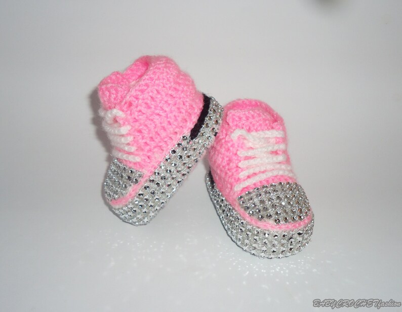 pink baby converse
