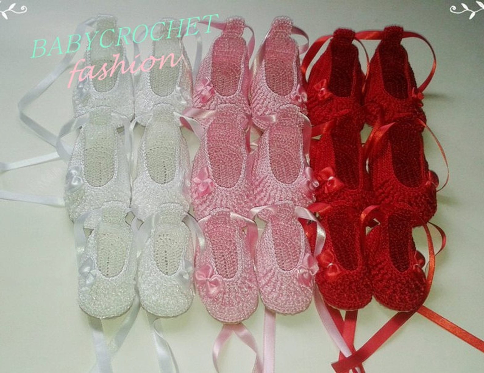 baby shoes, crochet baby shoes, ballet shoes, christening shoes, baby shoes, baby slipper,