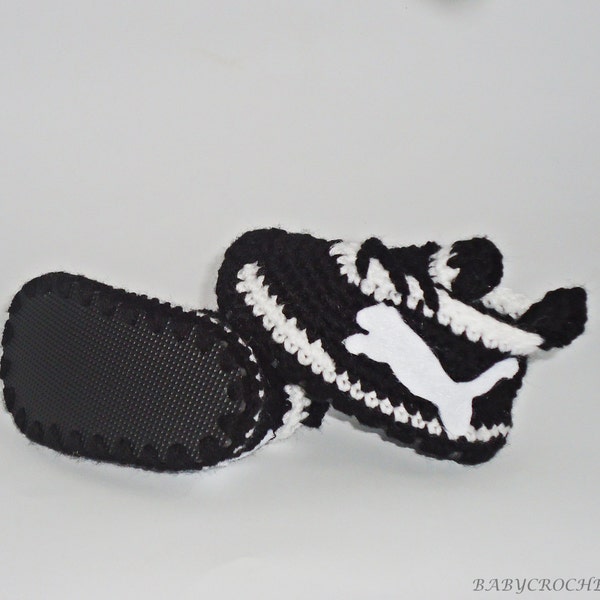 Zapatillas de bebé negro, zapatos de bebé, zapatos de tenis inspirada, botines y Crip zapatos, botas de vaquero bebé, zapatillas para bebés