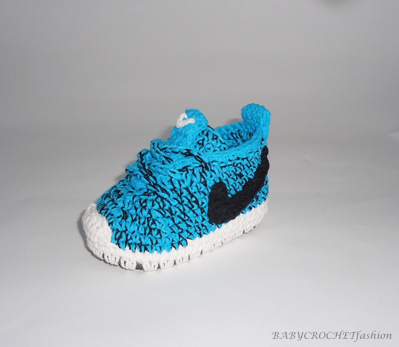 Baby shoes The Yeezy Boost 350 Baby Street Shoes Blue Baby Etsy