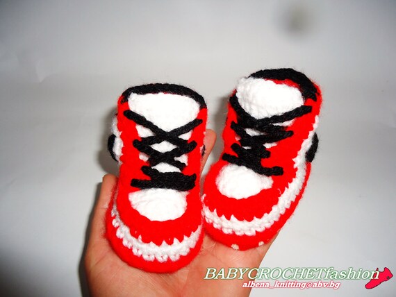 Air Jordan 1 bebé Air Jordan zapatos botines de bebé | Etsy España