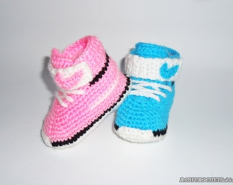 zapatillas converse bebe crochet zapatillas converse bebe crochet