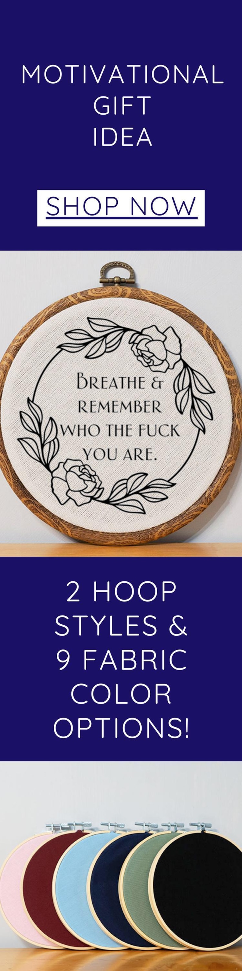 Swear Affirmation Sign Faux Embroidery Wall Art Unique Vulgar Home Decor Curse Word Motivational Sign Customizable Novelty Gift Idea immagine 10