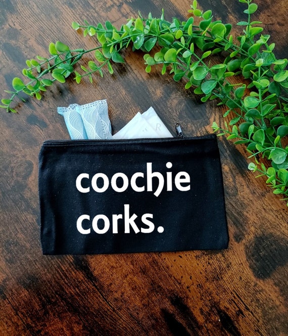 Coochie Corks Tampon Pouch / Tampon Organizer / Tampon Bag / Funny Travel  Bag / Funny Zippered Pouch / Funny Zippered Bag / Organizer Pouch -   Denmark