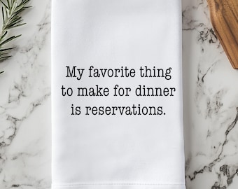 Funny Kitchen Towel Custom Home Decor Funny Gift for Mom Birthday Funny Present for Her Funny Dish Towel Custom Tea Towel Funny Housewarming
