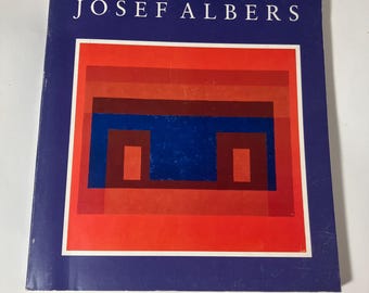 Josef Albers: Retrospectiva, 1988, Cuadrados coloridos, Homenaje a los cuadrados, Libro de arte moderno, Arte contemporáneo, Minimalismo