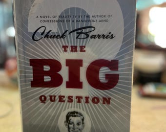 Chuck Barris "The Big Question" gesigneerde hardcover eerste editie, 2007