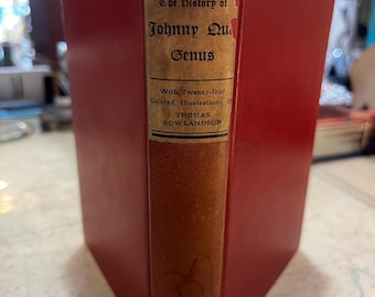 The History of Johnny Quae Genus by William Combe, Illustrated Edition 1903, 20th Century Published, Satirical Poem