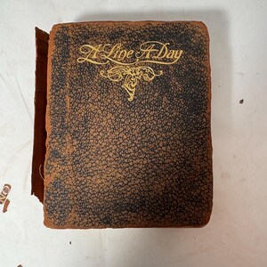 A Line A Day Book | A Condensed, Comparative Record For Five Years