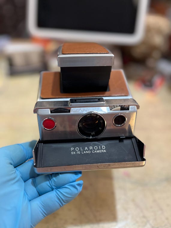 ポラロイド SX-70 ランドカメラ、マニュアルフォーカスインスタント