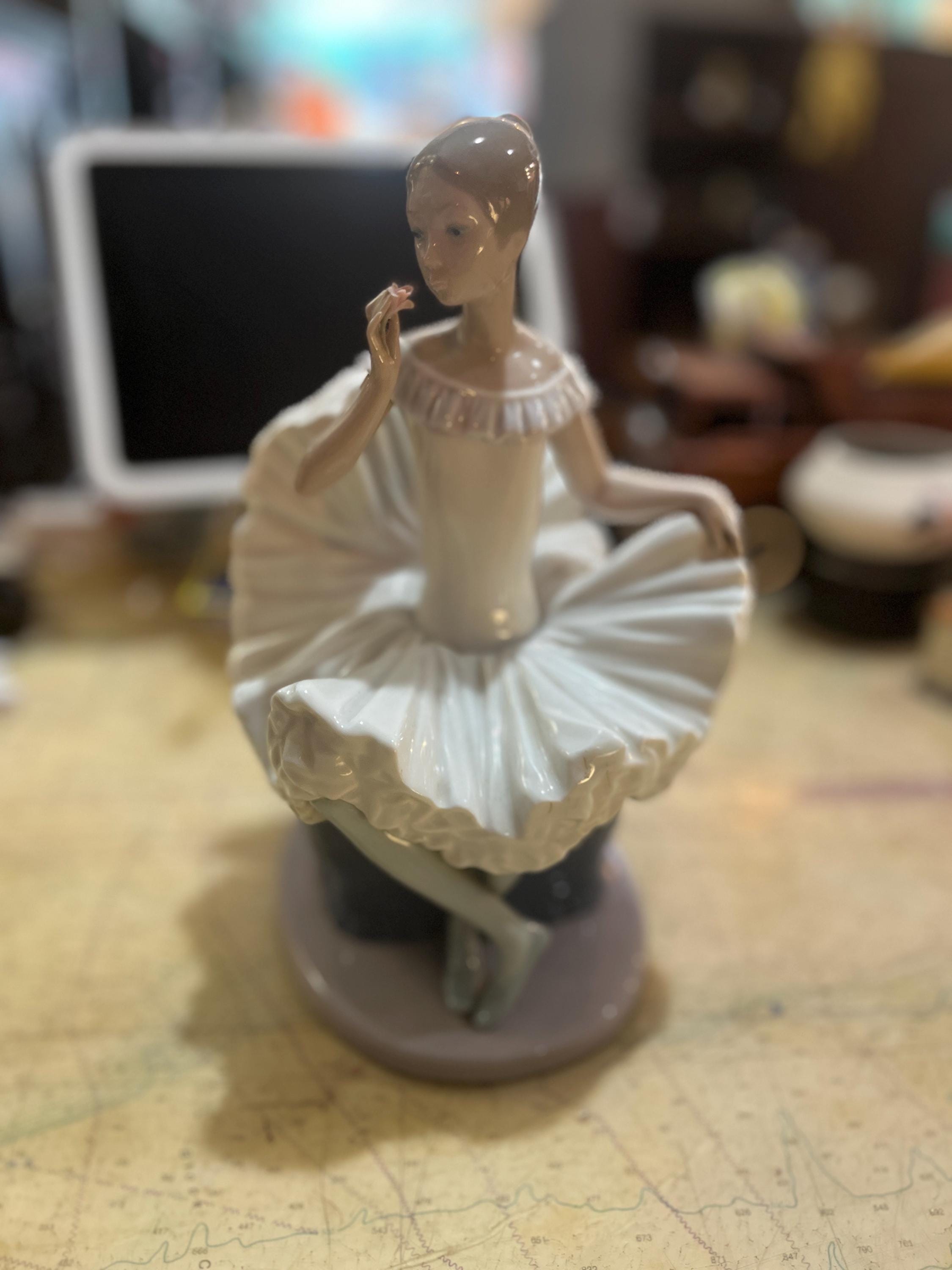 Lladro sitting ballerina - Etsy 日本