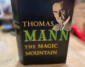 The Magic Mountain by Thomas Mann, 20th Century Literature, Classic Novel, Book Gift, Book Lover, Republished 1966