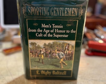 Sporting Gentlemen by E. Digby Baltzell, Vintage Book, 1995, Antique, Collector's Item, Rare Books, Old Books