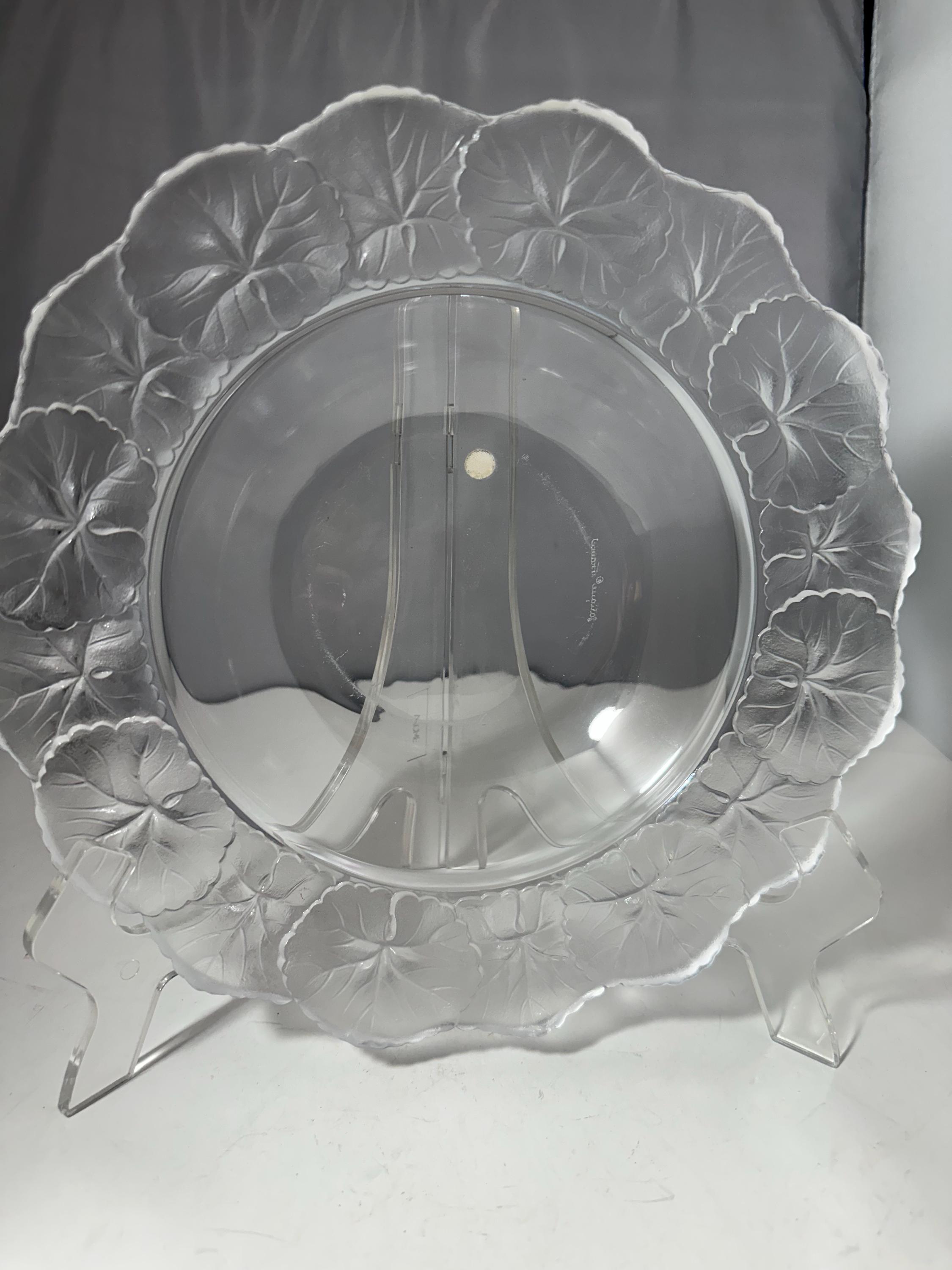 Lalique Crystal Plates - Etsy