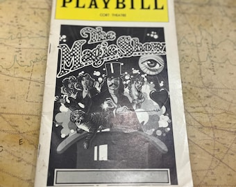 The Magic Show Broadway Playbill, 1976, Vintage Musical, Theater Memorabilia, Collectible Program