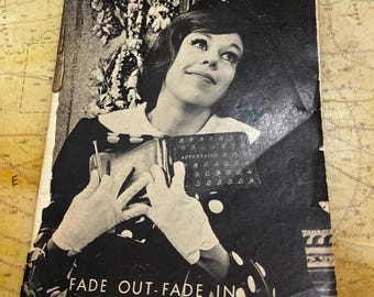 Fade Out Fade In Broadway Playbill, 1964 Theater Memorabilia, Original Cast, Carol Burnett Musical, Collectible