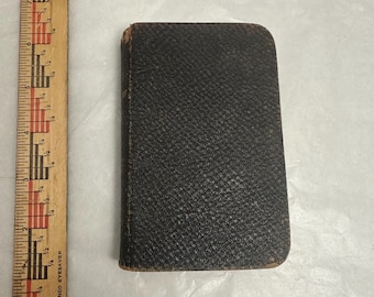 1881 Antique Leather Bound, The Book of Common Prayer, Collectible Book, Sacraments, Protestant Church