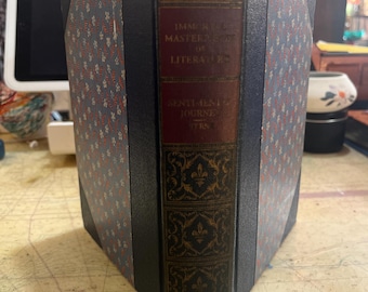 A Sentimental Journey Through France & Italy, Lawrence Sterne, 1937 Edition, 19th Century Literature, 20th Century Published, Classic