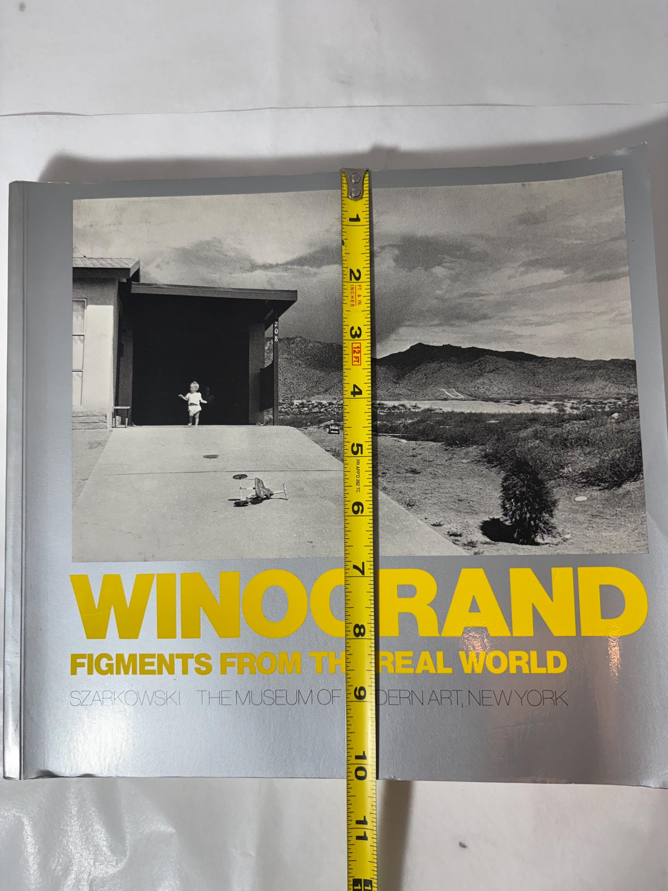 Winogrand Figments From the Real World Book, Moma Photography
