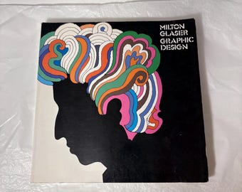 Milton Glaser Graphic Design Art Book Copy, 1973 edition reference, design history, inspiration, studio library