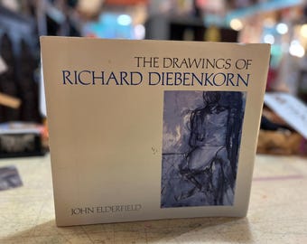 The Drawings of Richard Diebenkorn by John Elderfield Museum of Modern Art Coffee Table Art Book, Collectible, MOMA