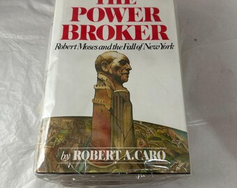 Signed "The Power Broker" Book by Robert Caro, Collector's Edition