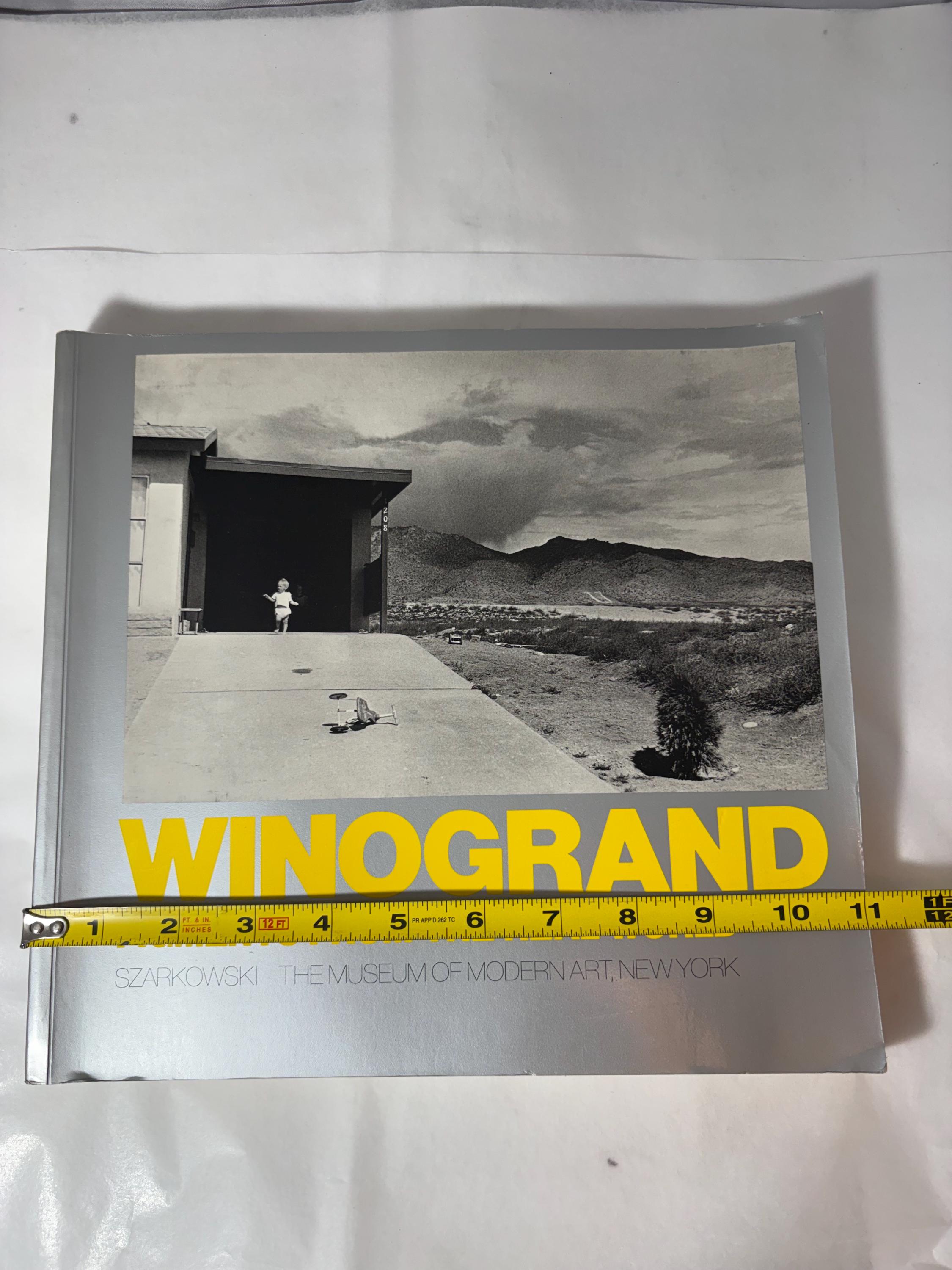 Winogrand Figments From the Real World Book, Moma Photography 