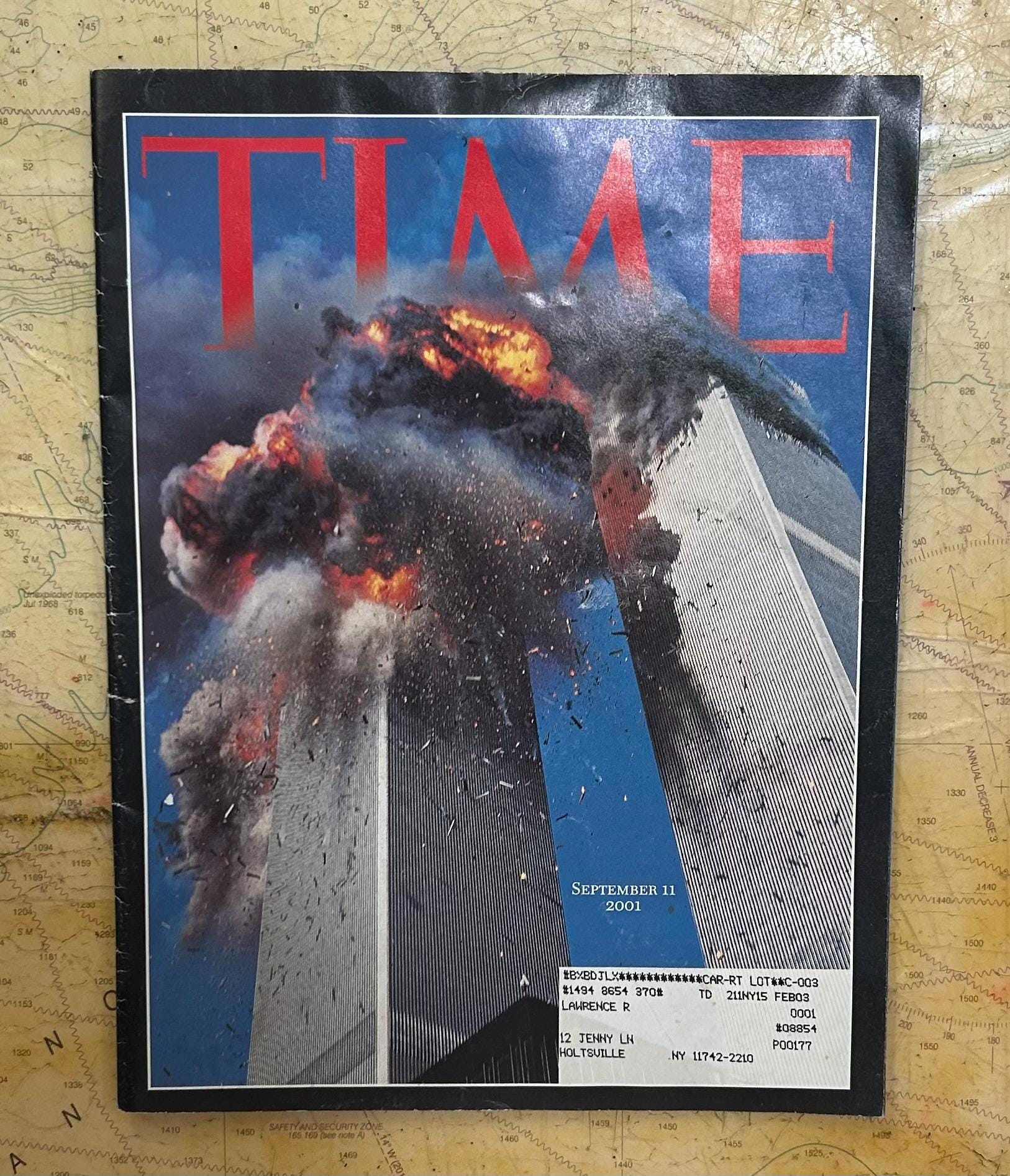 Time Magazine 9 11 - Etsy