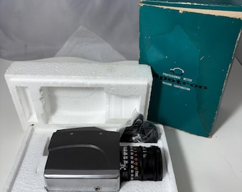 Merkano Spotron Professional Light Meter, Vintage Exposure Meter, Film Photography Gear, Handheld Meter, Original Packaging