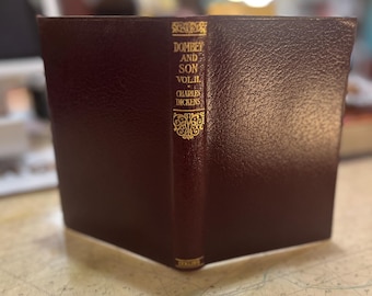 Dombey and Son Volume 2, Novel by Charles Dickens, Collins Illustrated Classics 1903, 20th Century Published Edition, Rare Book