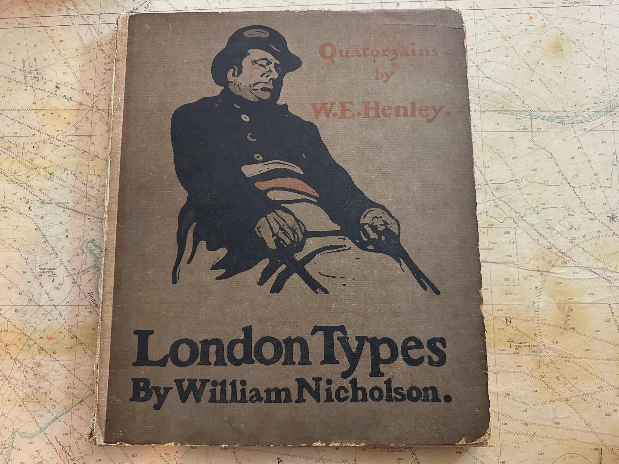 London Types First Edition Illustrated Book, 1898 William Heinemann, W ...