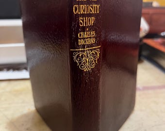 The Old Curiosity Shop, Novel by Charles Dickens, Collins Illustrated Classics 1903, 20th Century Published Edition, Rare Book