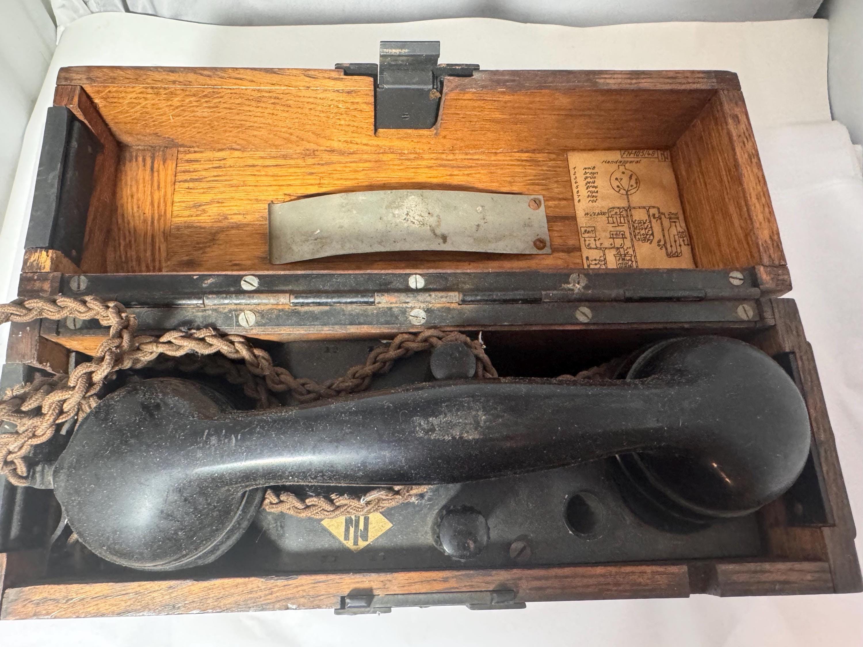 Military Field Telephone - Etsy