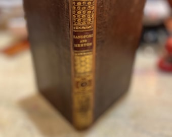 Historia de Sanford y Merton, vol. 3, libro antiguo, cuento infantil raro, libros antiguos, literatura de coleccionista