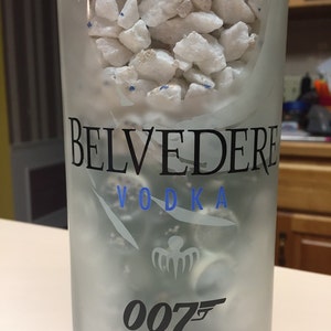 Belvedere Vodka Lamp 