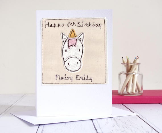 Unicorn Kids Relation Birthday Card: For A Magical Daughter, Sister, Niece, Any Relation – Prints With Personality