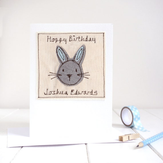 personalised baby bunny