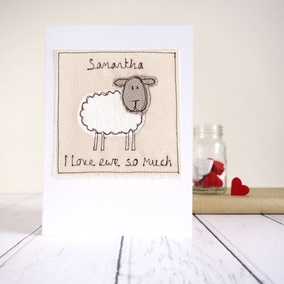 Greeting Birthday Card Sheep 30th Birthday//Blank Inside EWE/'S 30