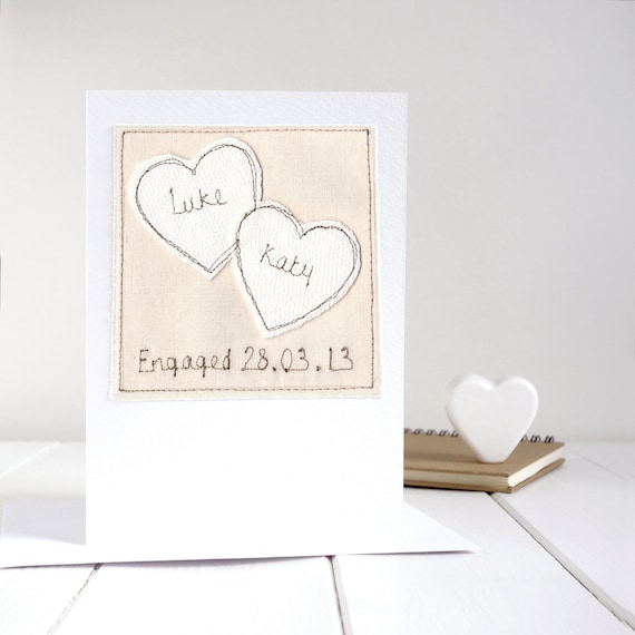 Personalised Wedding card/ Engagement card Anniversary Congratulations Special