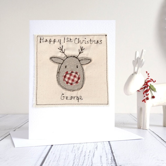 10 Personalised Christmas Photo Greeting Cards Friends Family Xmas Full Image